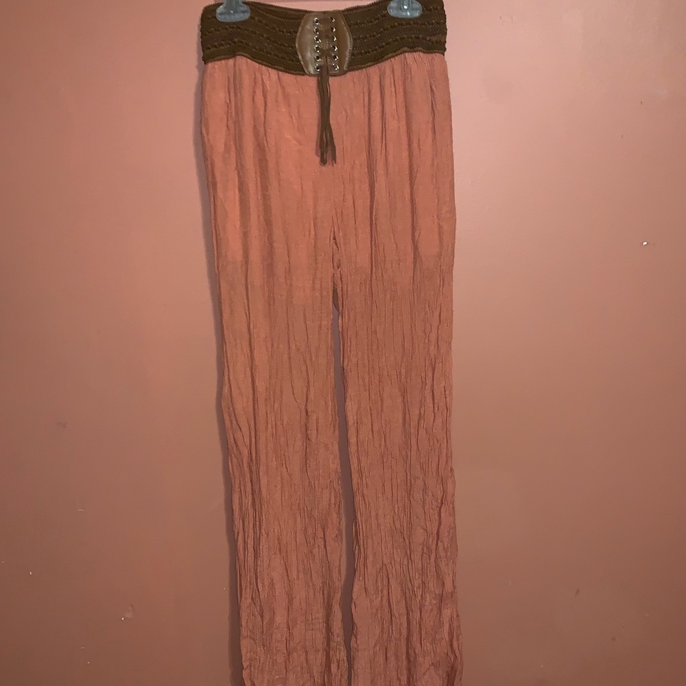 Orange Pants